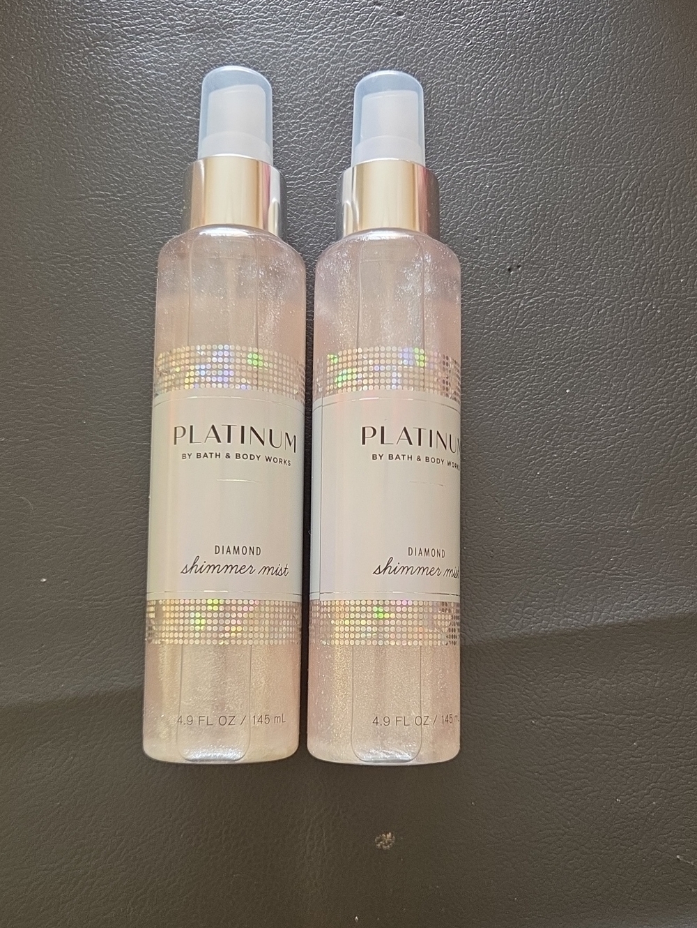 Bath & Body Works Platinum Diamond Shimmer Mist - Pink and Gold Mist